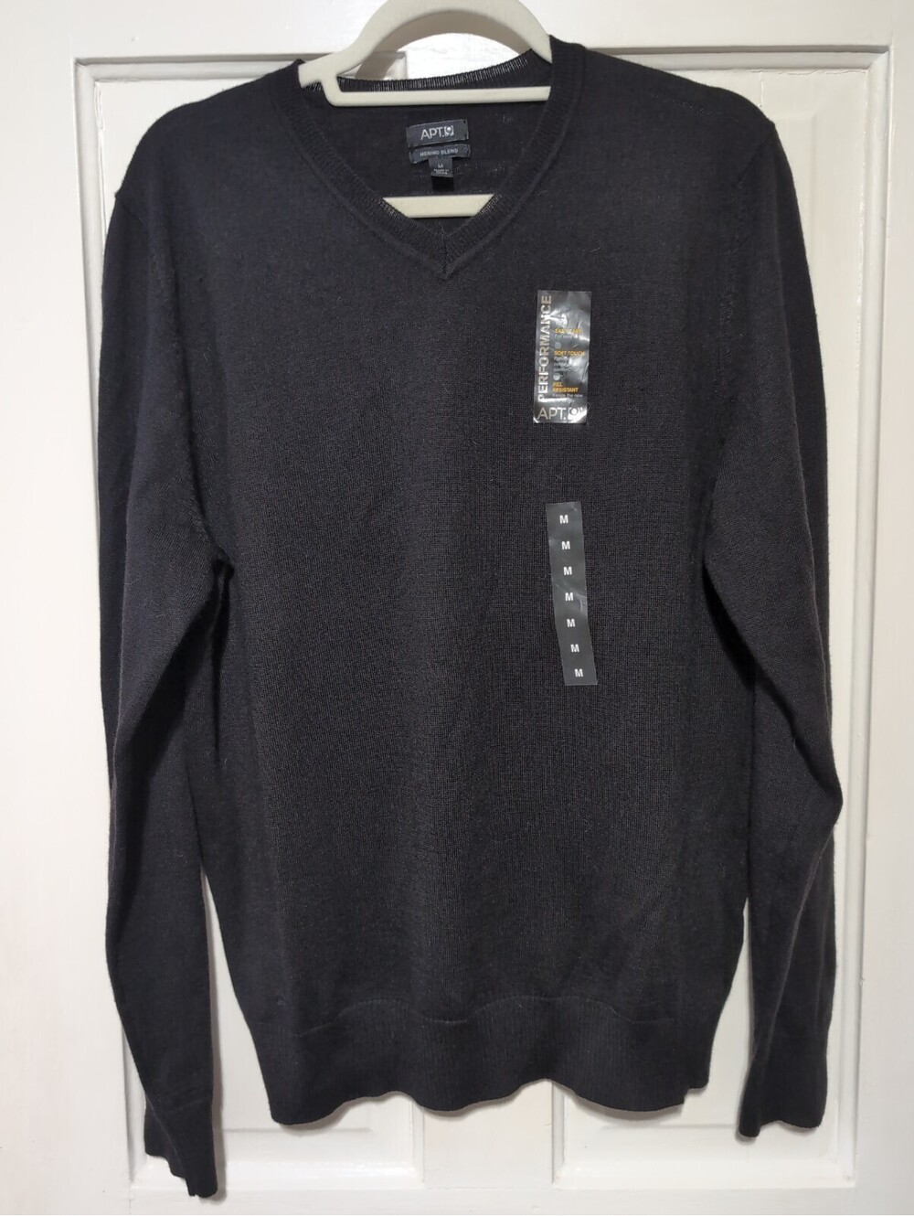 Apt.9 Performance Merino Wool Sweater Gorpcore  Lightweight Soft Men's M(1609)F